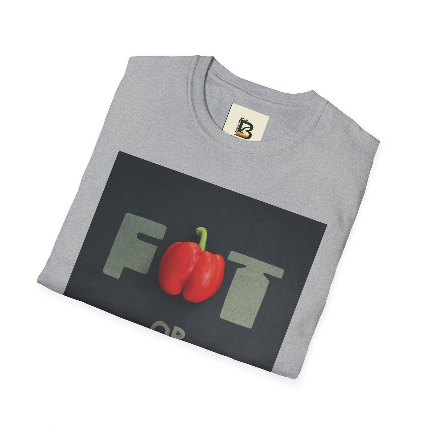 Motivational message diet gym training exercise concept on black background with text fat or fit
