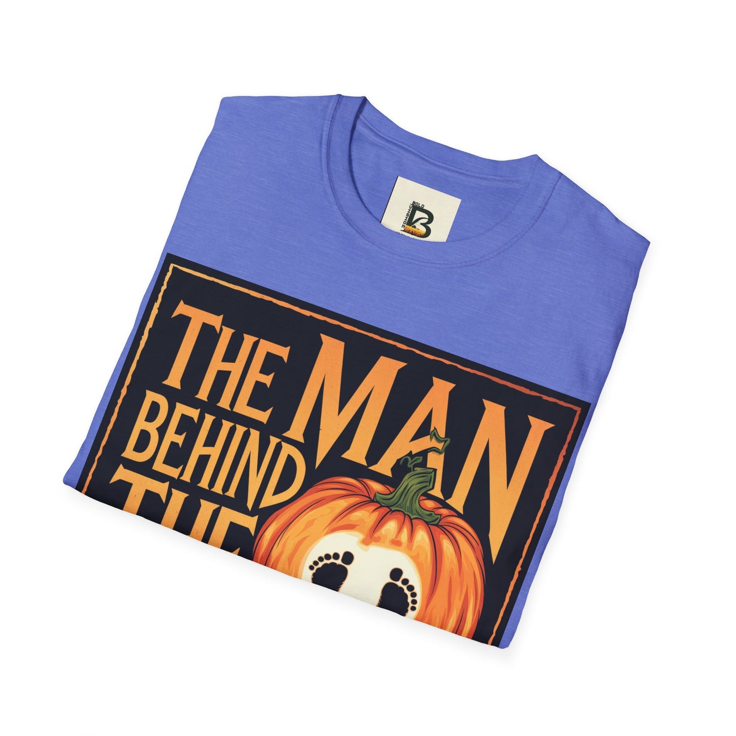 A poster for the man behind the pumpkin
