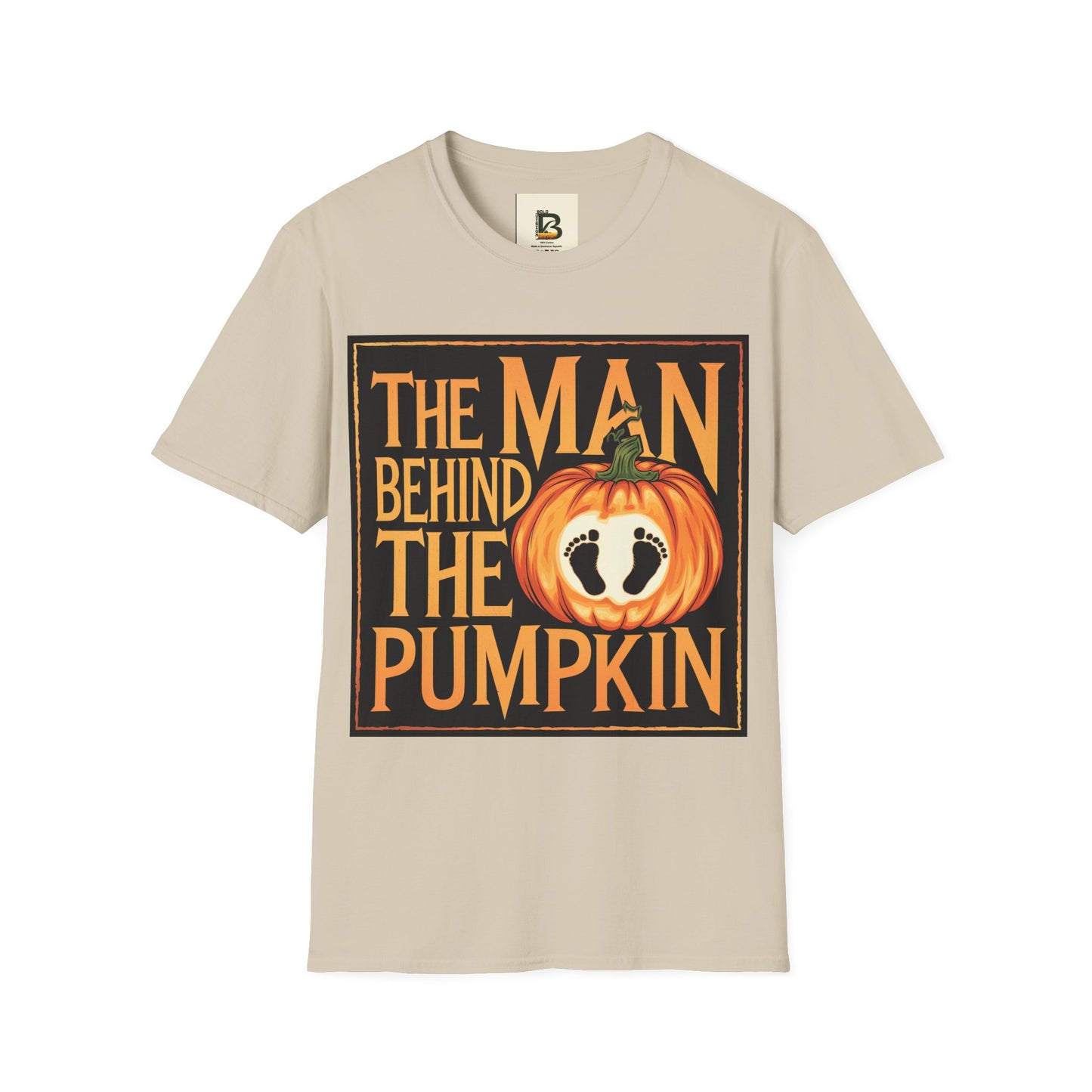 A poster for the man behind the pumpkin
