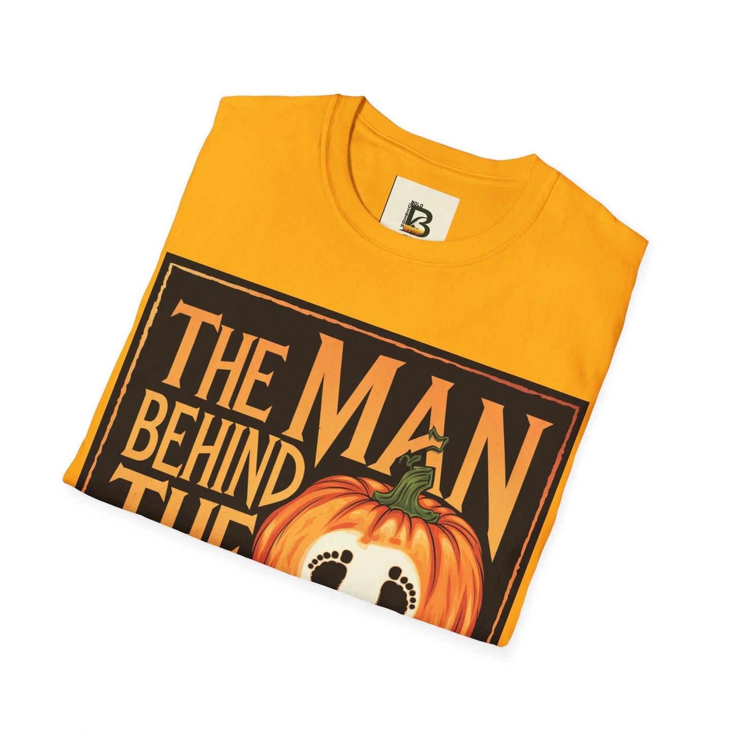 A poster for the man behind the pumpkin