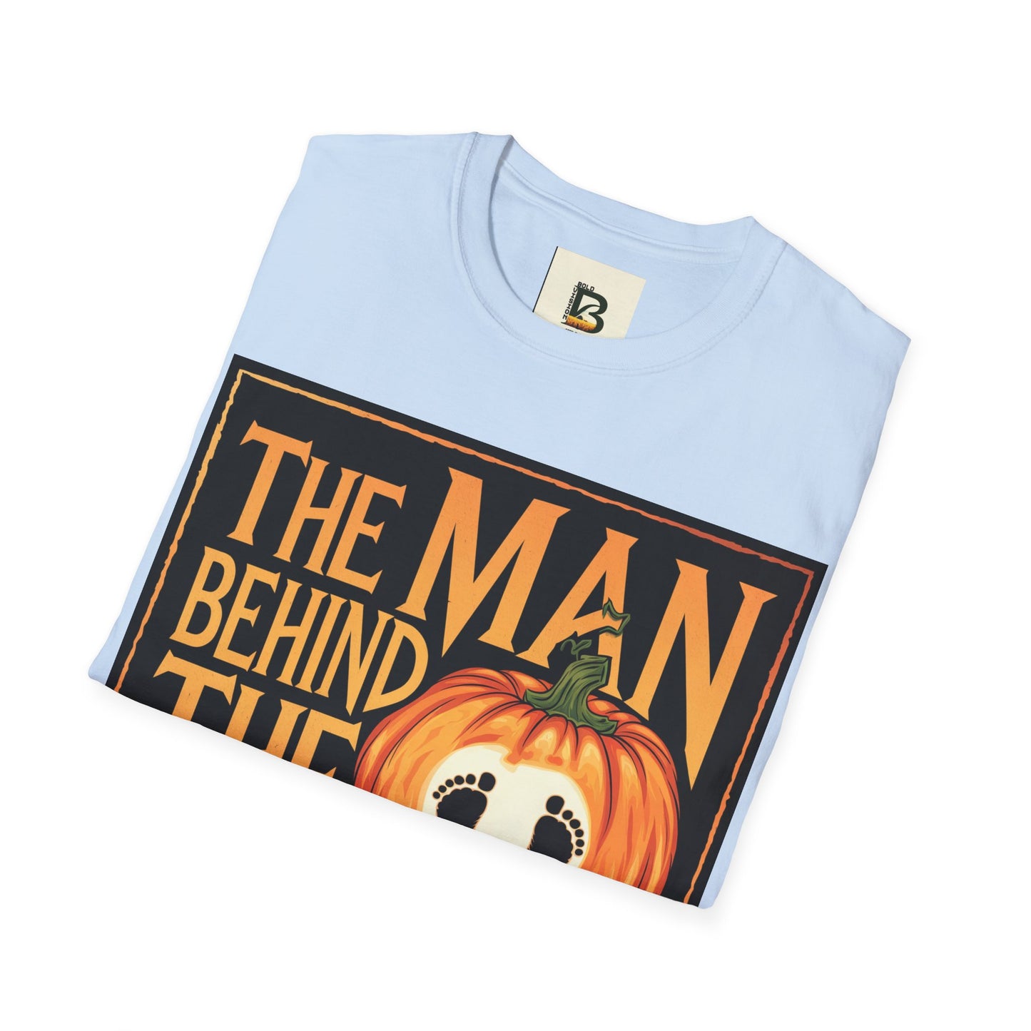 A poster for the man behind the pumpkin
