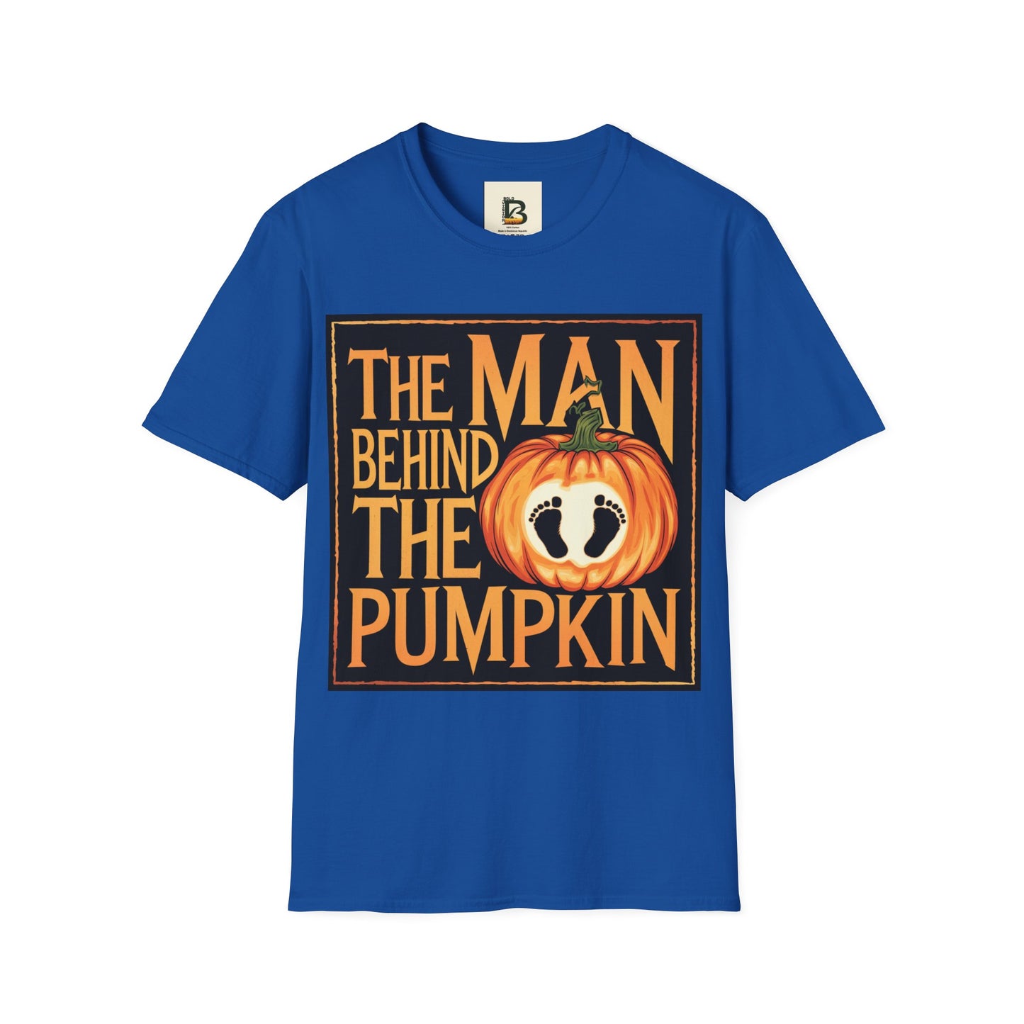 A poster for the man behind the pumpkin
