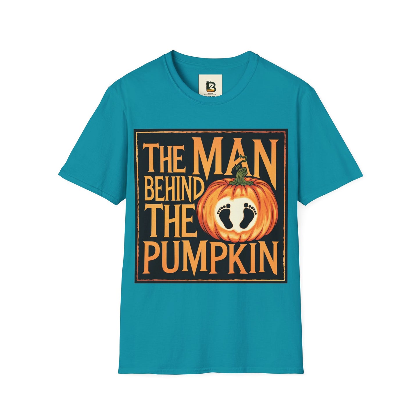 A poster for the man behind the pumpkin