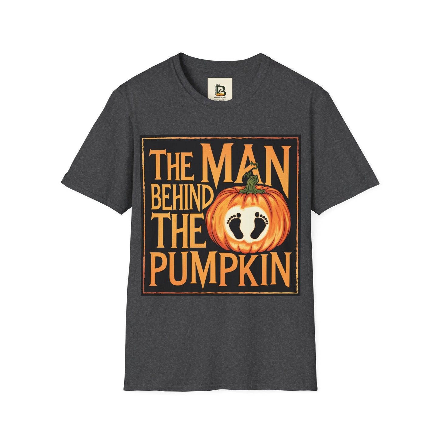 A poster for the man behind the pumpkin