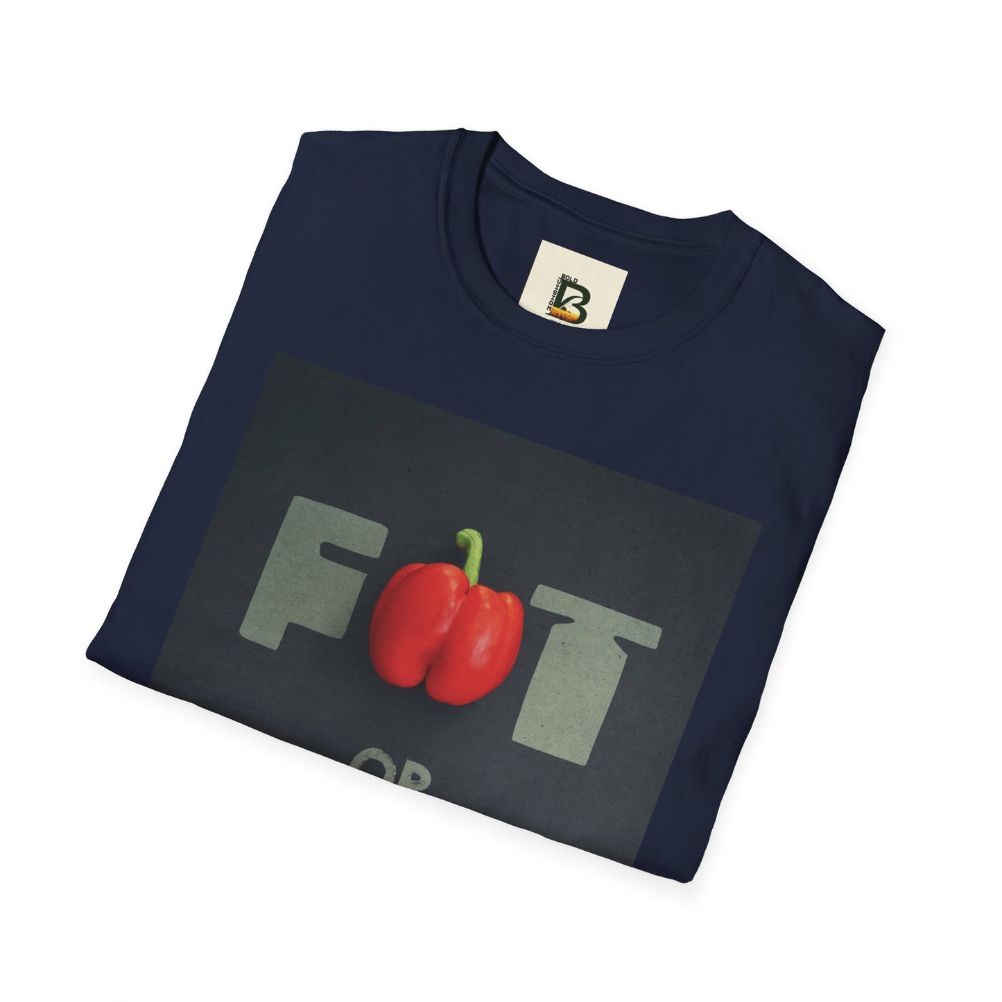Motivational message diet gym training exercise concept on black background with text fat or fit