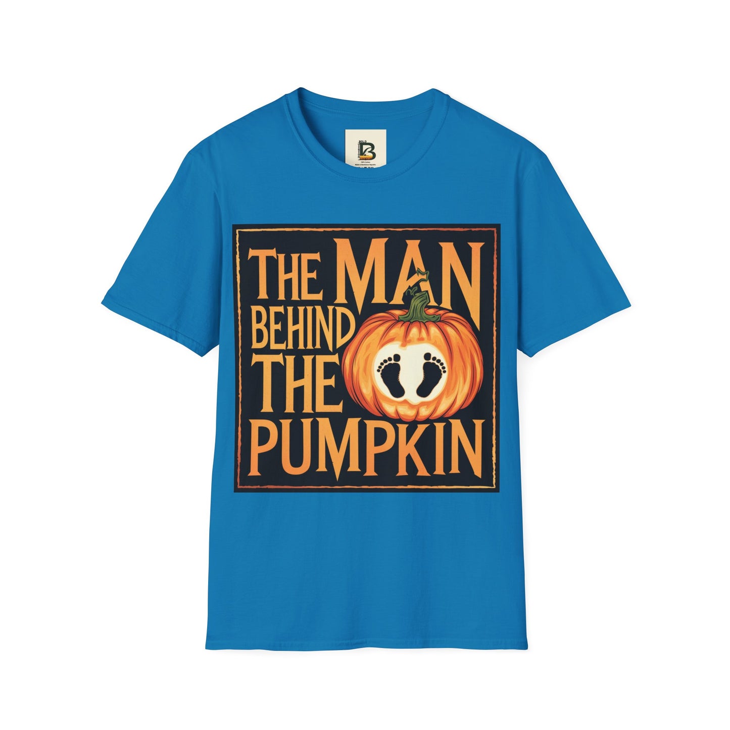 A poster for the man behind the pumpkin