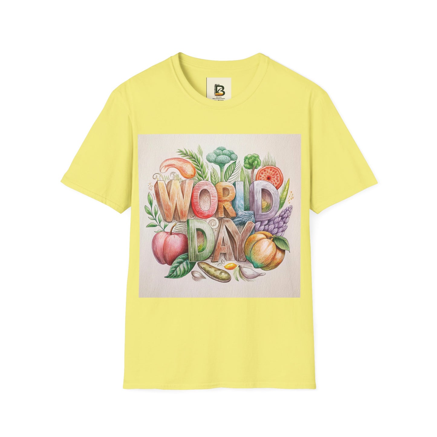 World Day Fruits Unisex Soft style T-Shirt