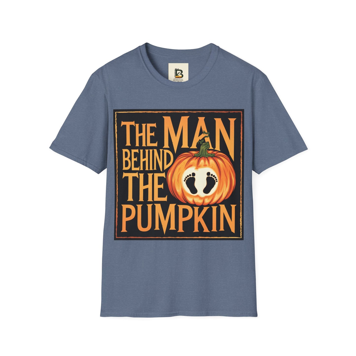 A poster for the man behind the pumpkin