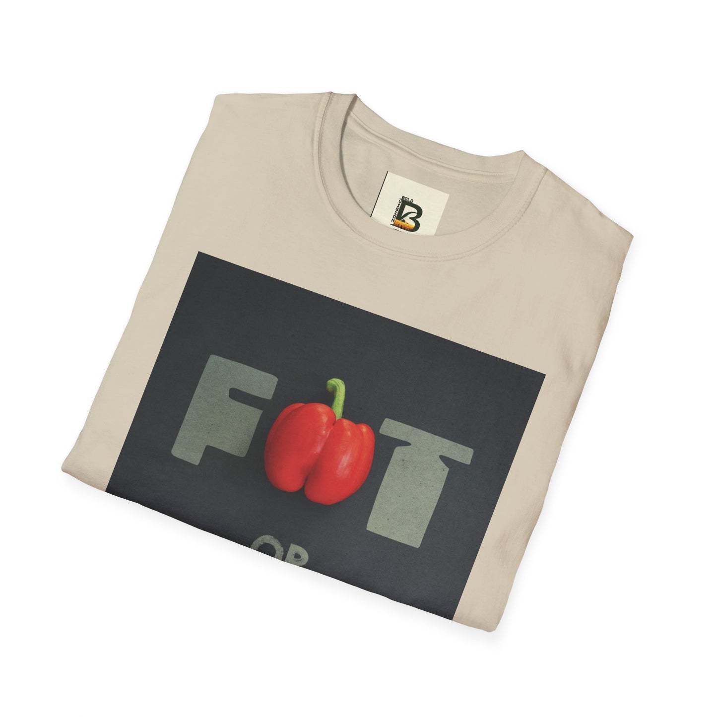 Motivational message diet gym training exercise concept on black background with text fat or fit