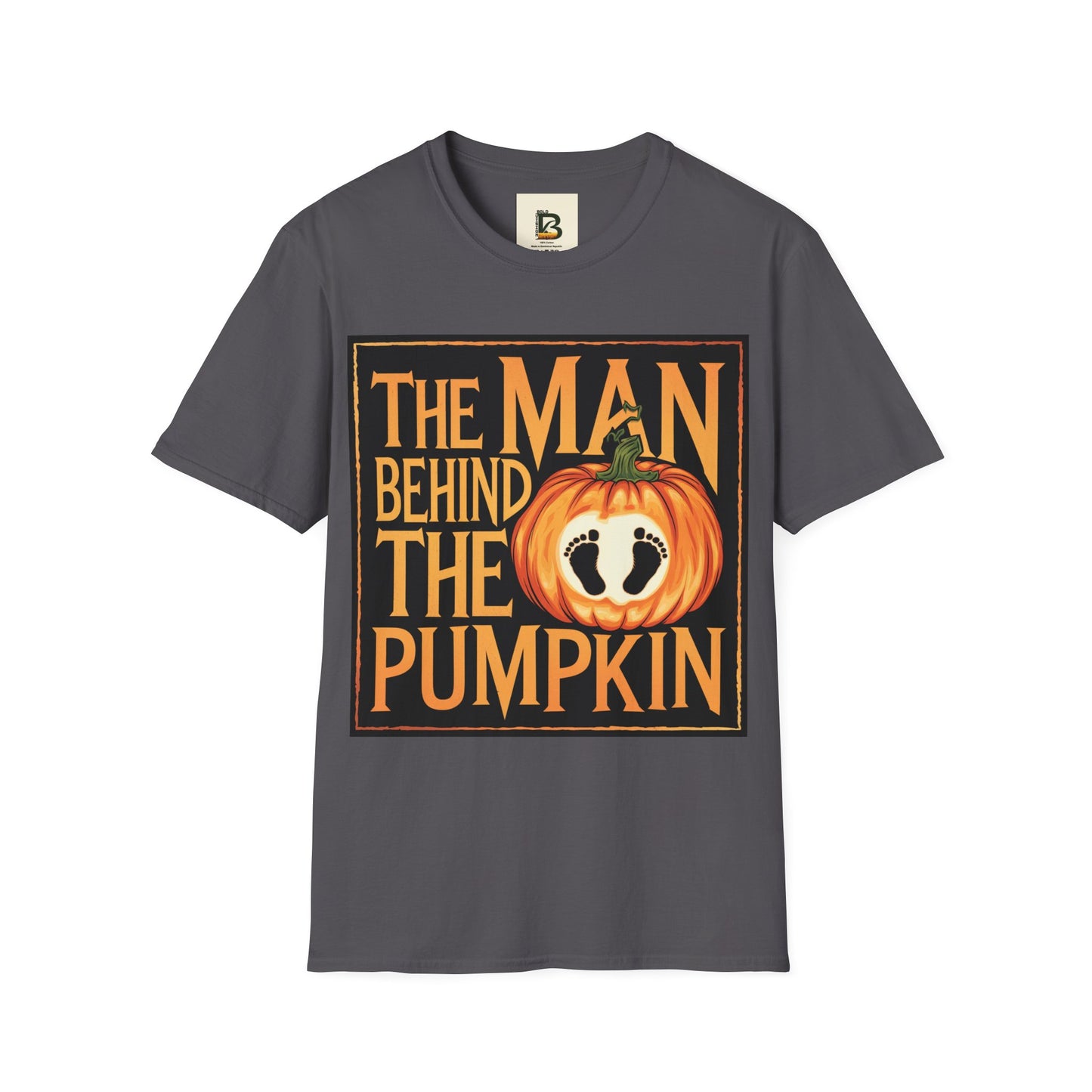 A poster for the man behind the pumpkin