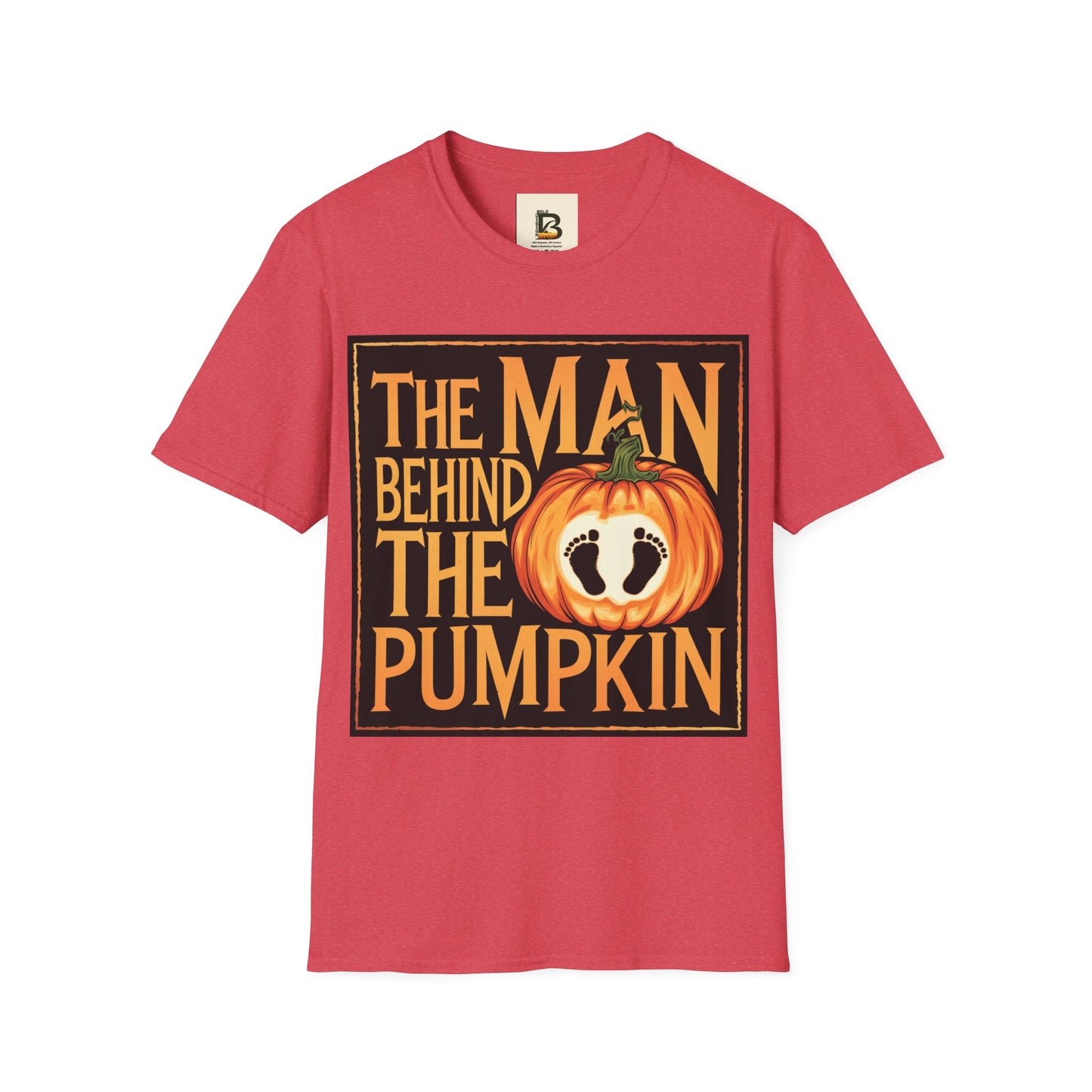A poster for the man behind the pumpkin