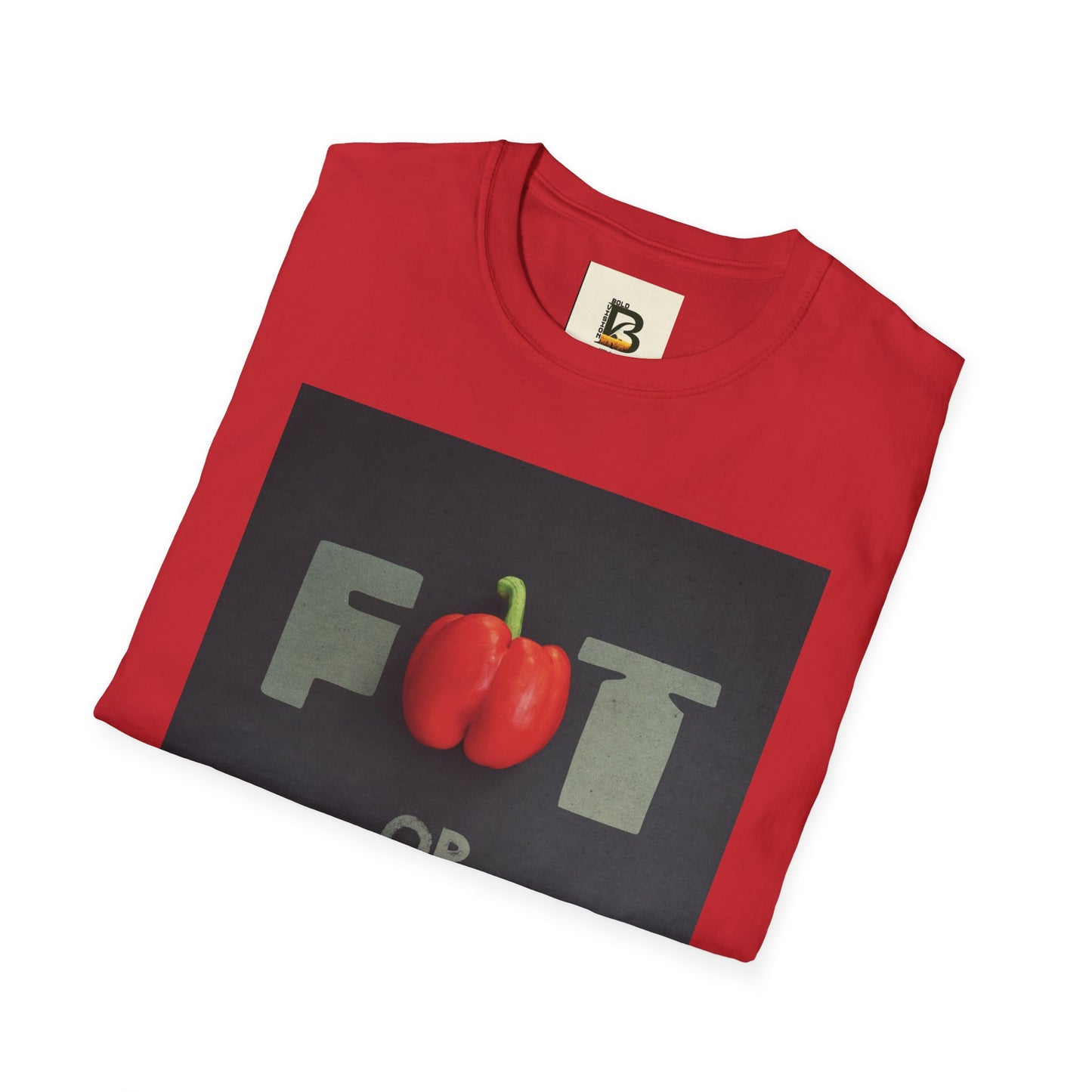 Motivational message diet gym training exercise concept on black background with text fat or fit