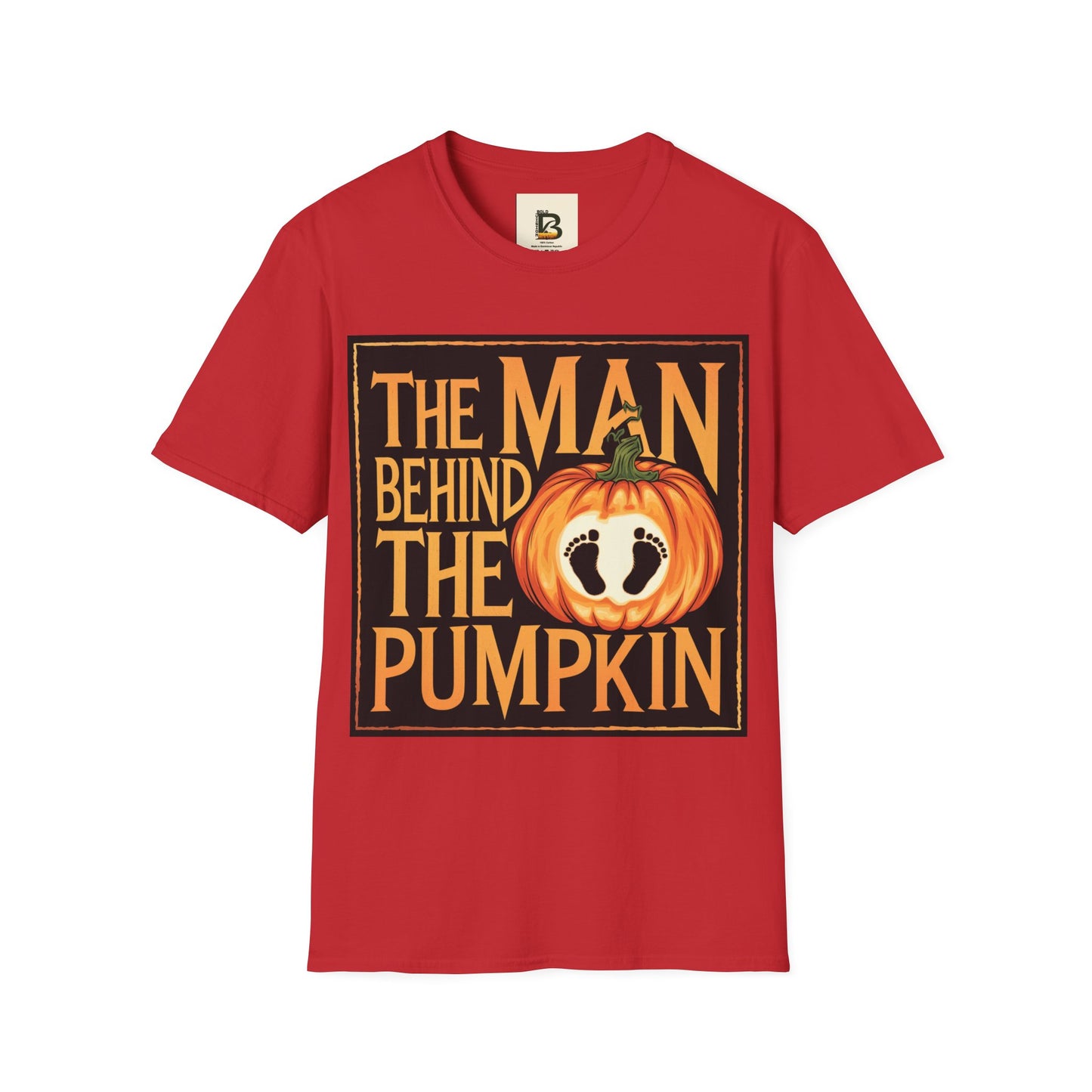 A poster for the man behind the pumpkin