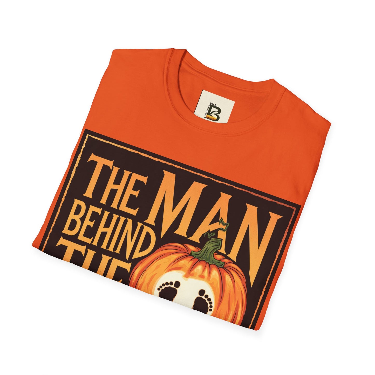 A poster for the man behind the pumpkin
