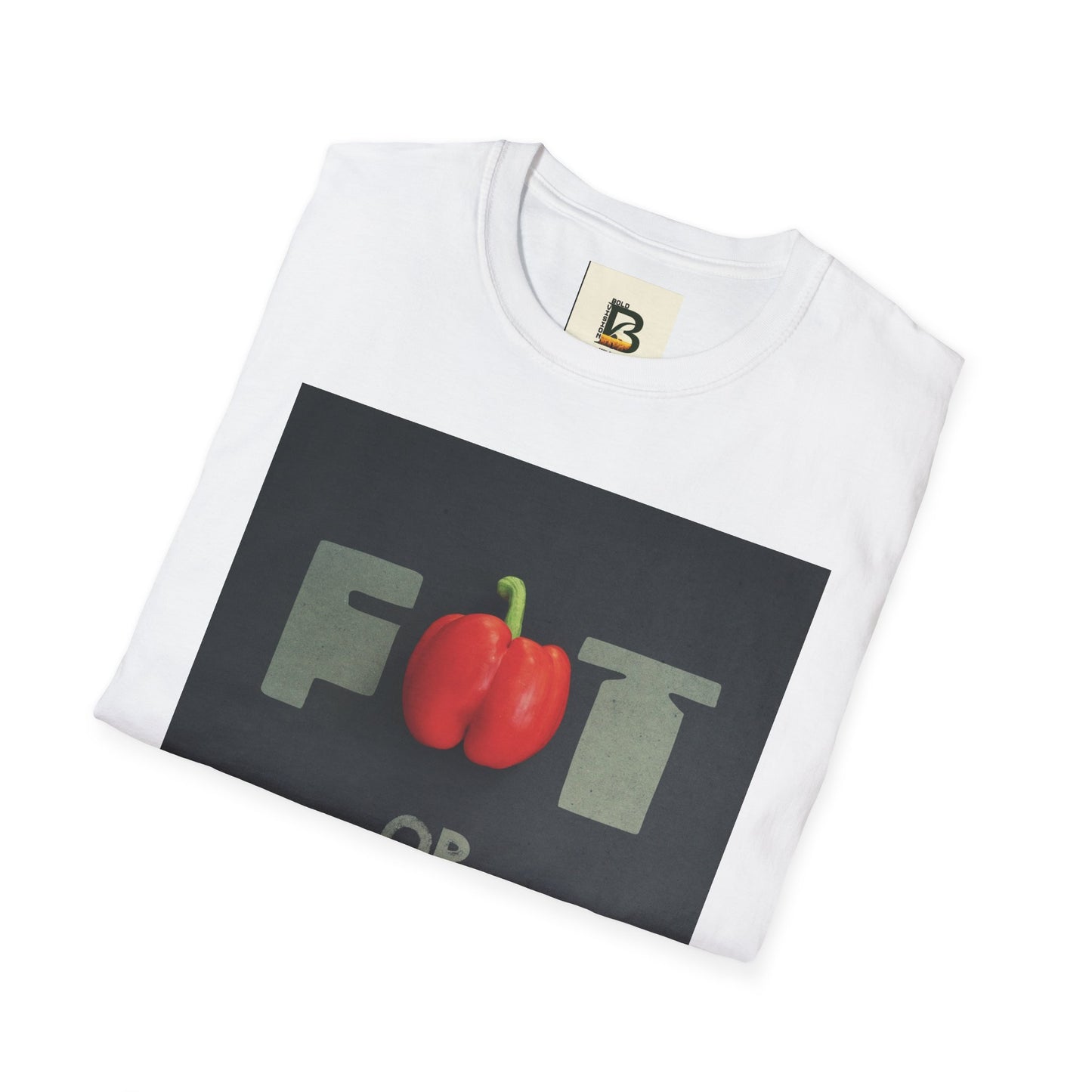 Motivational message diet gym training exercise concept on black background with text fat or fit