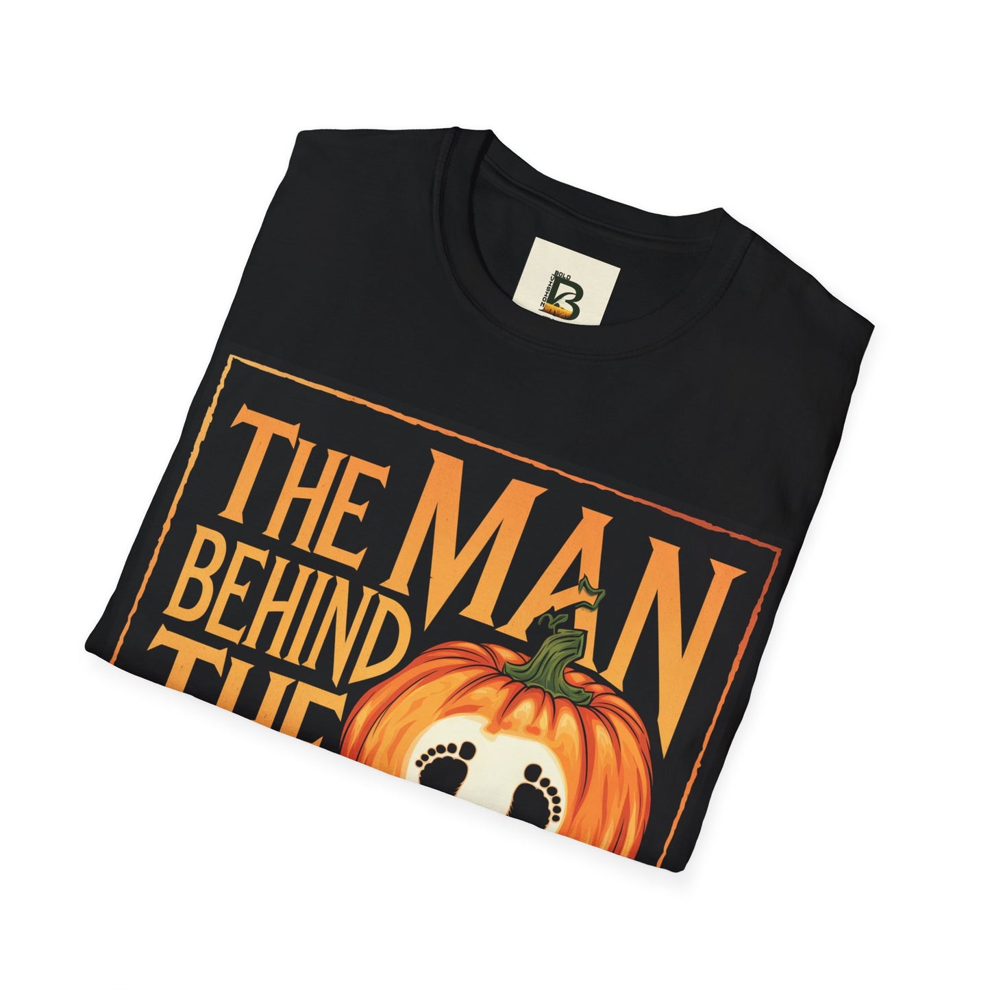 A poster for the man behind the pumpkin