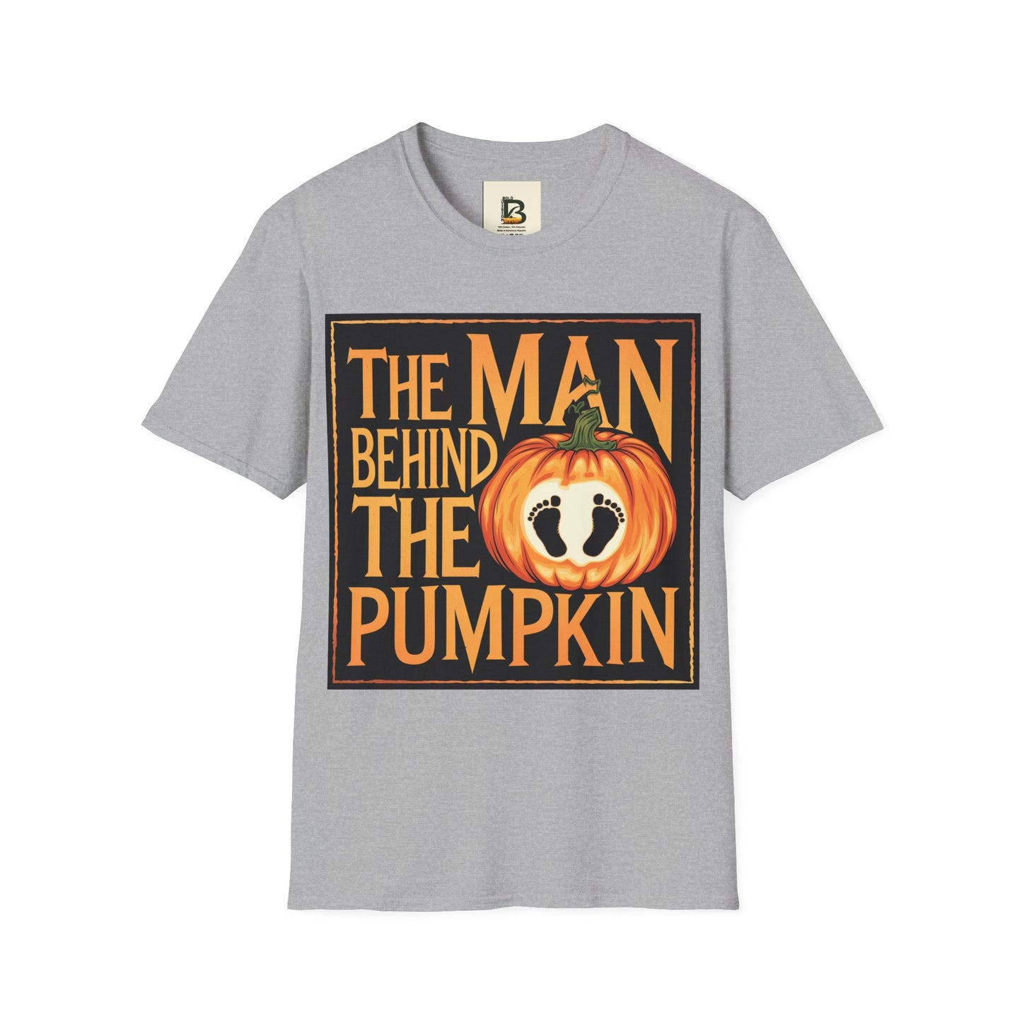 A poster for the man behind the pumpkin