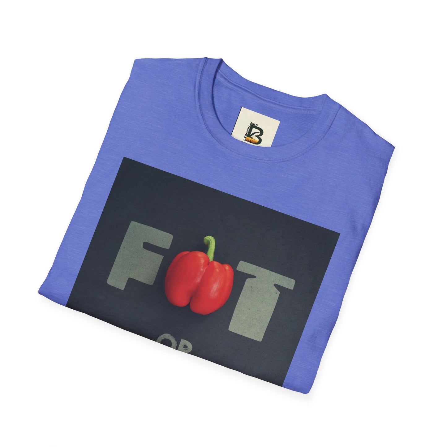 Motivational message diet gym training exercise concept on black background with text fat or fit