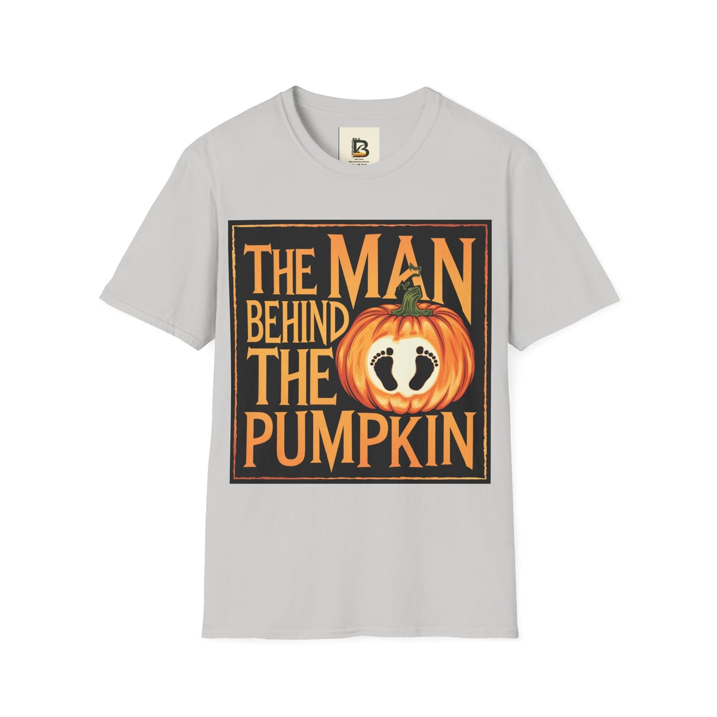 A poster for the man behind the pumpkin