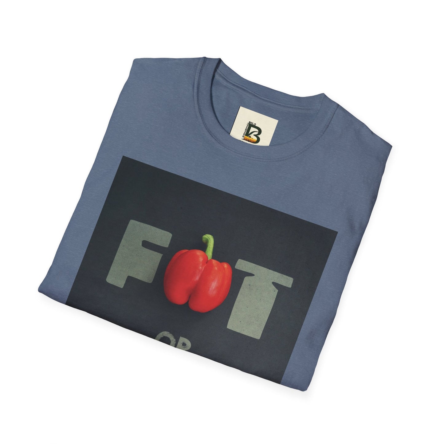 Motivational message diet gym training exercise concept on black background with text fat or fit