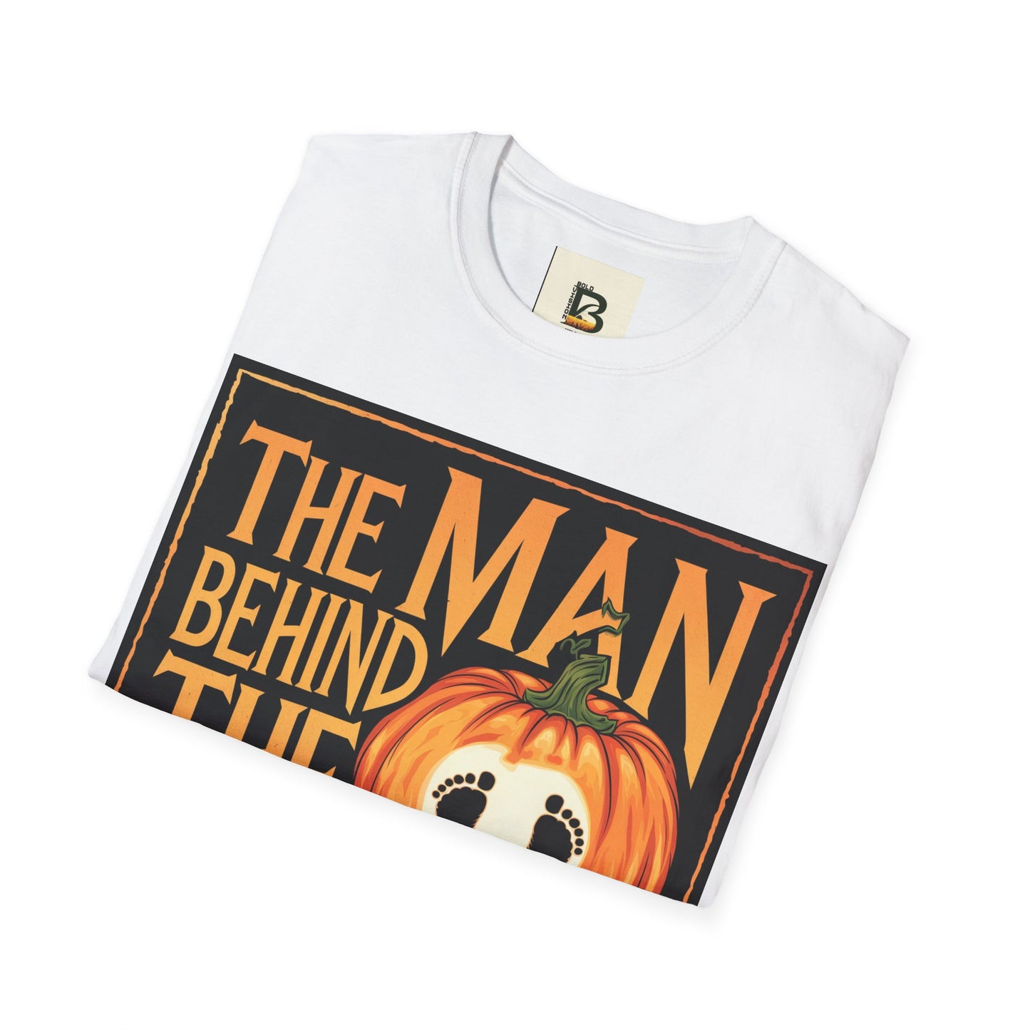 A poster for the man behind the pumpkin