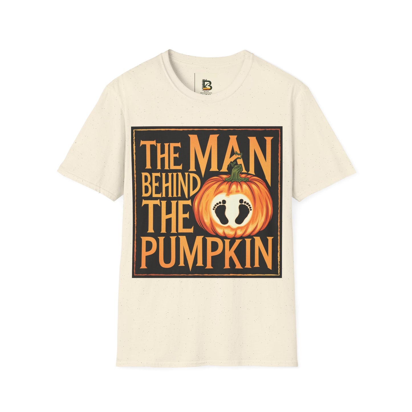 A poster for the man behind the pumpkin