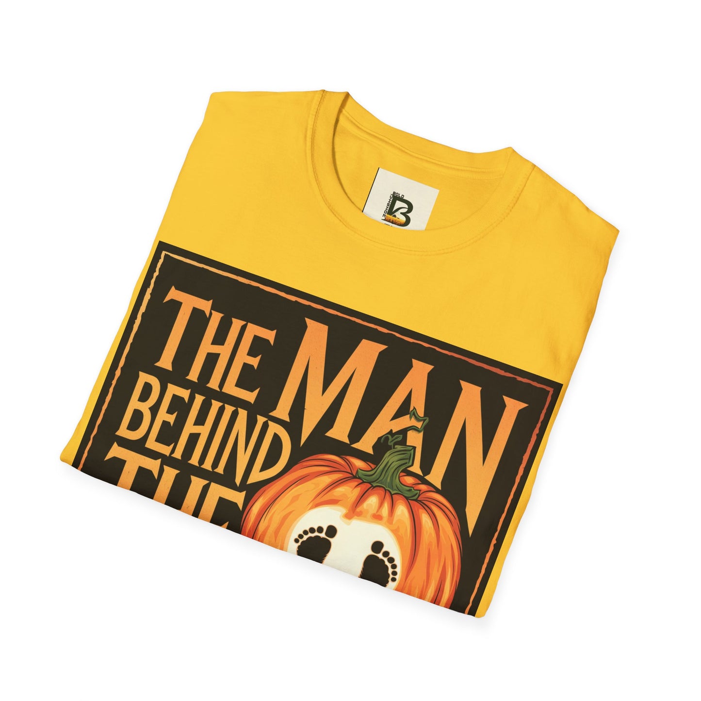 A poster for the man behind the pumpkin
