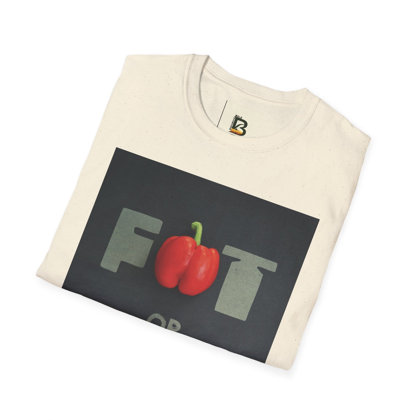Motivational message diet gym training exercise concept on black background with text fat or fit