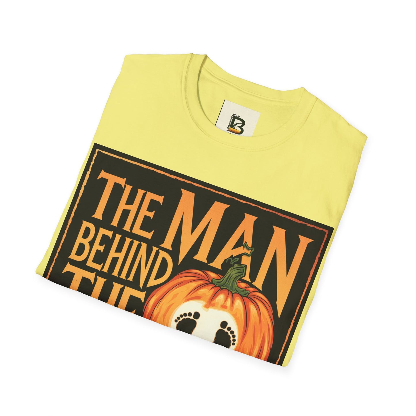A poster for the man behind the pumpkin