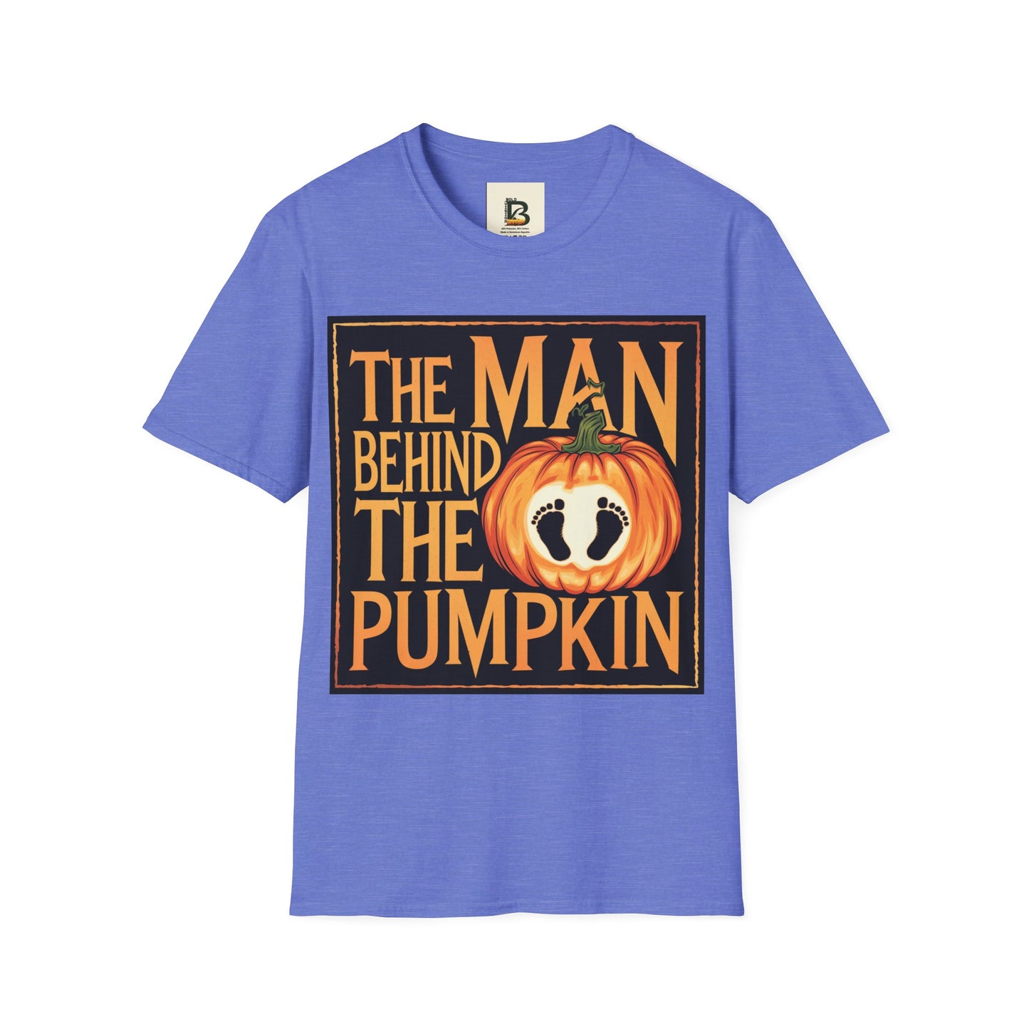 A poster for the man behind the pumpkin