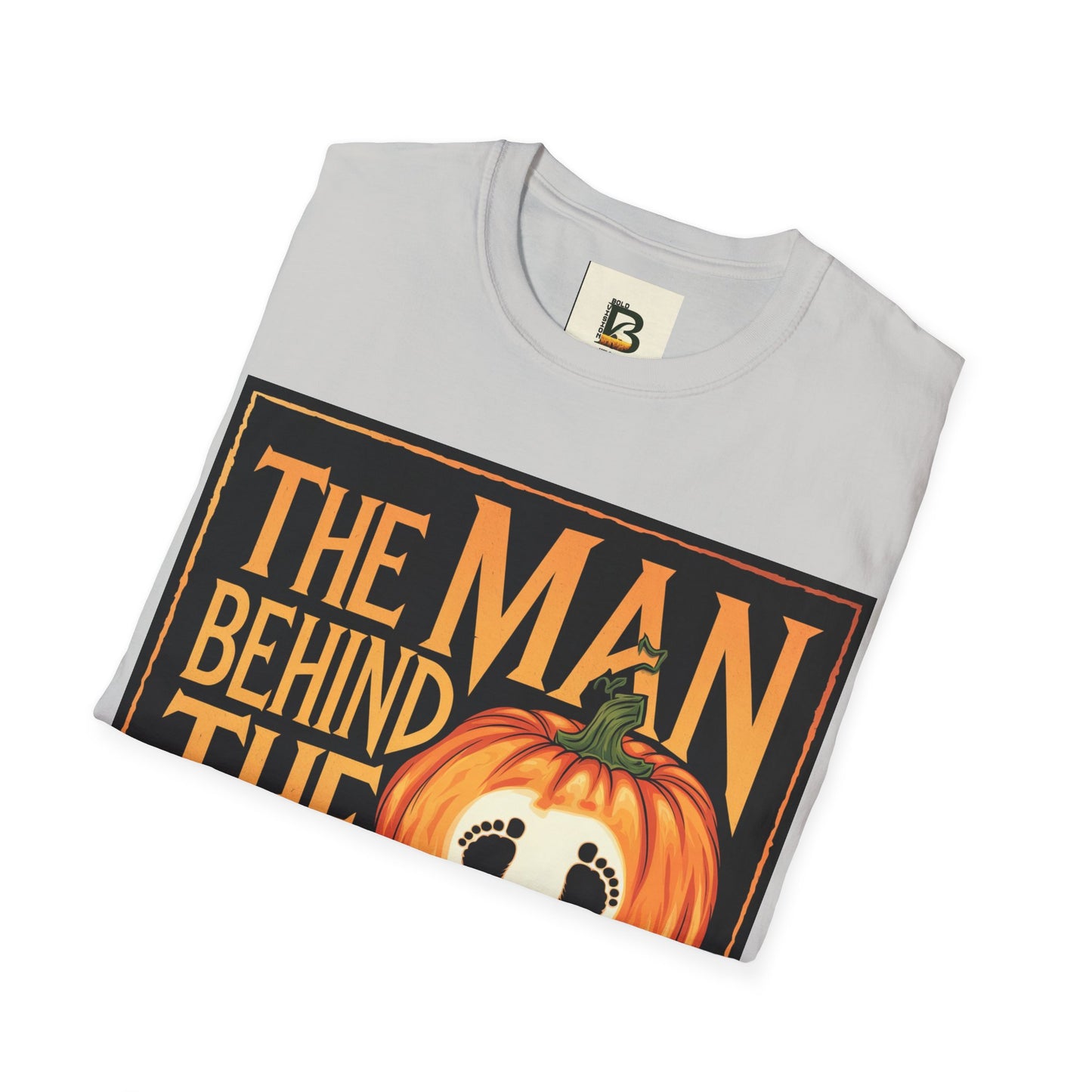 A poster for the man behind the pumpkin