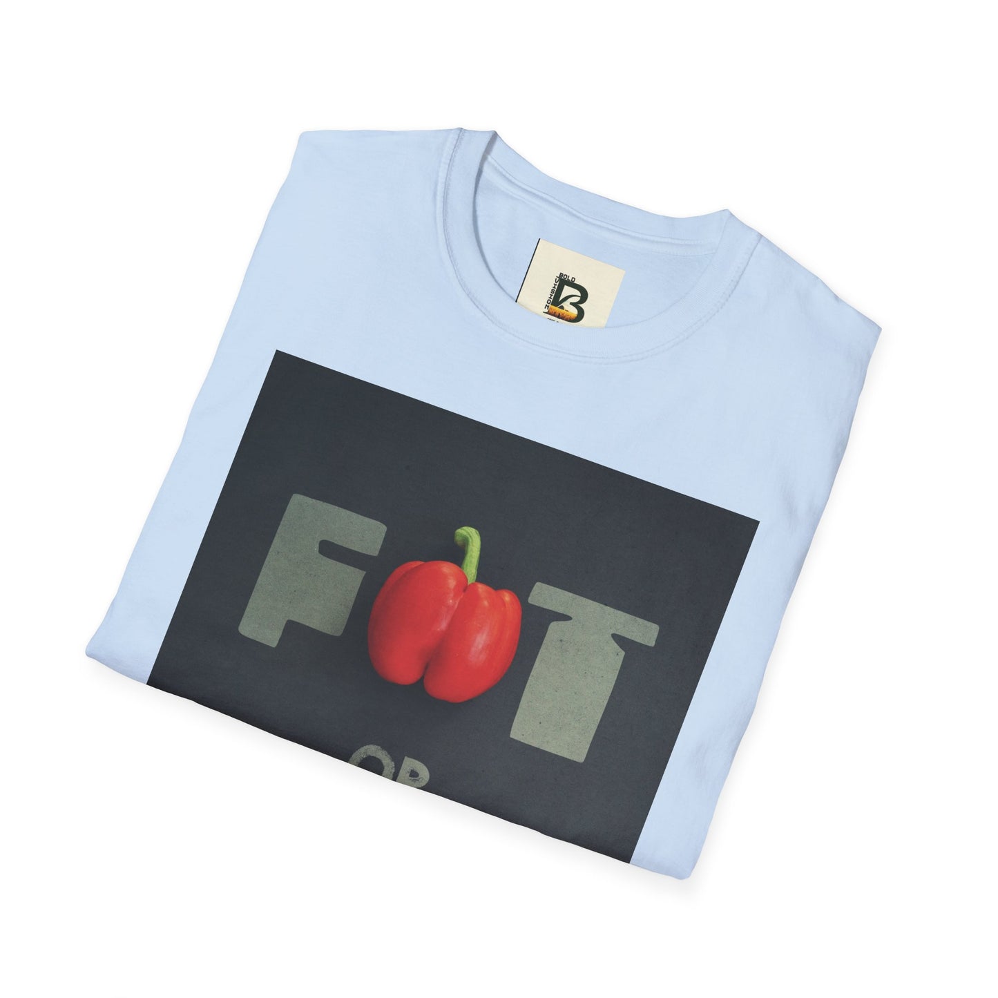 Motivational message diet gym training exercise concept on black background with text fat or fit