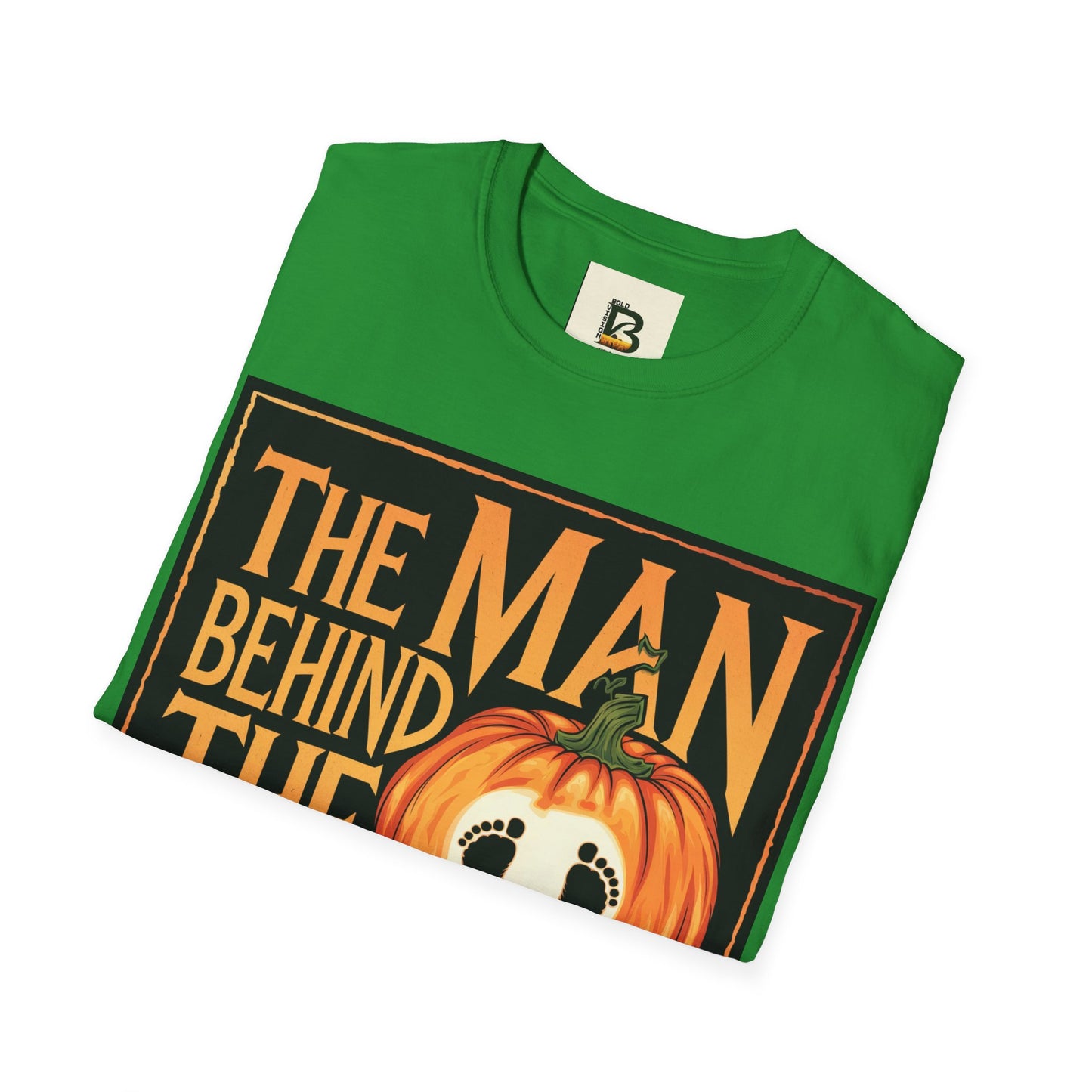 A poster for the man behind the pumpkin
