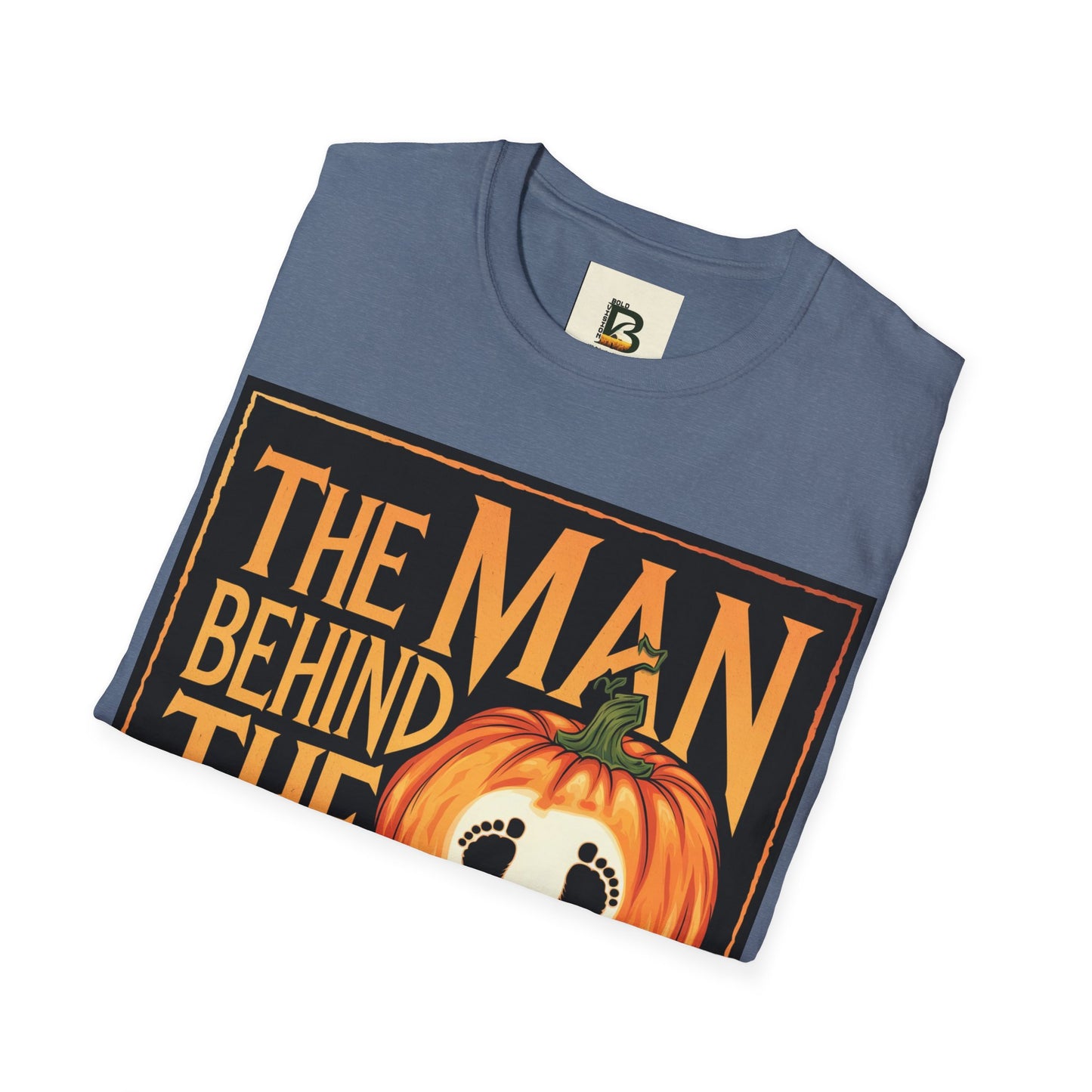 A poster for the man behind the pumpkin
