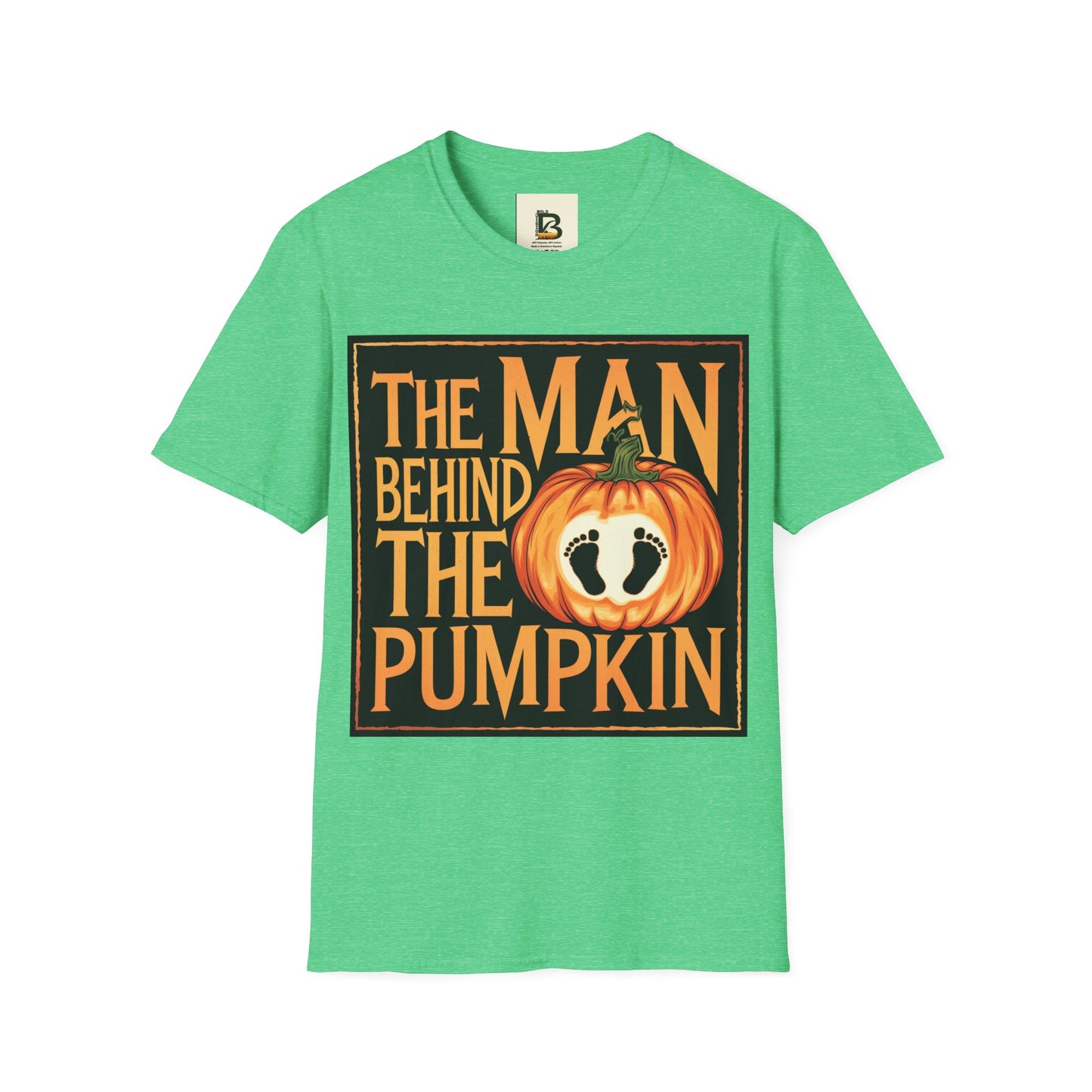 A poster for the man behind the pumpkin