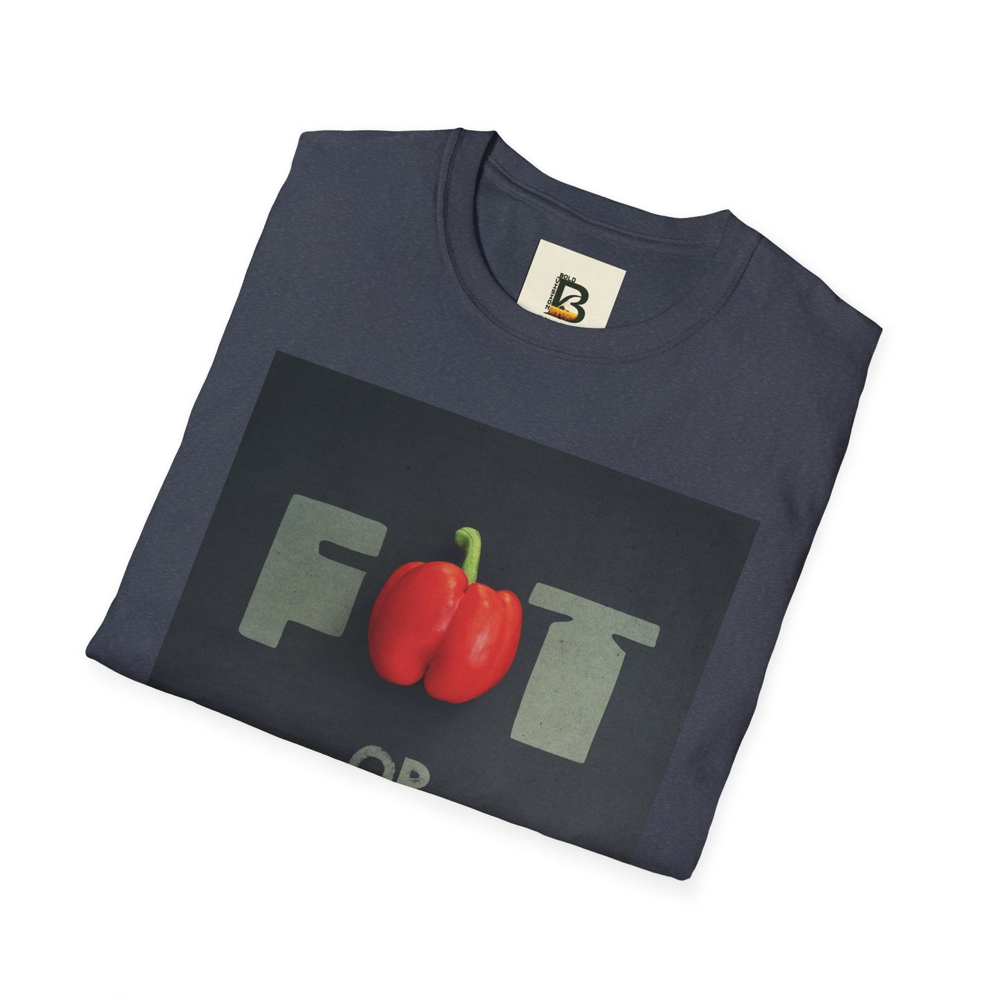 Motivational message diet gym training exercise concept on black background with text fat or fit