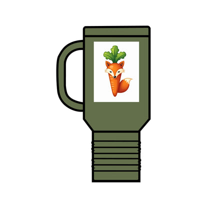 Pineapple Owl Insulated Travel Mug - 40oz, Perfect for Adventures and Gifting