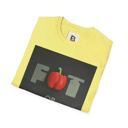 Motivational message diet gym training exercise concept on black background with text fat or fit