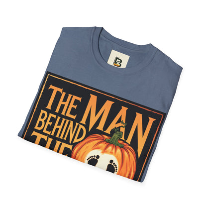 A poster for the man behind the pumpkin