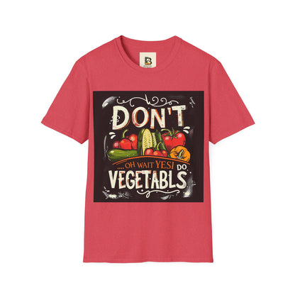 A chalkboard-style illustration featuring various vegetables